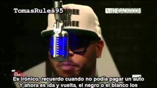 Eminem amp Slaughterhouse  BET Rapcity Backroom Subtitulado Al Español Eminem360 Freestyle [upl. by Ardnosac]