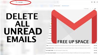 How to Delete All Unread Mails in Gmail at Once [upl. by Demmer]