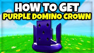 FREE UGC How to Get quotPurple Domino Crownquot ROBLOX [upl. by Ohs]