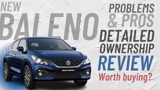 Baleno 2022 full detailed review  Ownership review  Problems and Benefits [upl. by Irvin748]