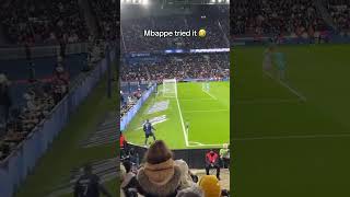 MBAPPÉ 🚀 SCORES FROM CORNER KICK ⚽ AMAZING GOAL shorts [upl. by Ynavoeg720]