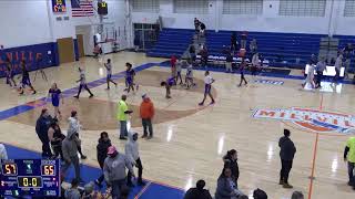 Millville High School vs Absegami High School Mens Varsity Basketball [upl. by Lledniw]