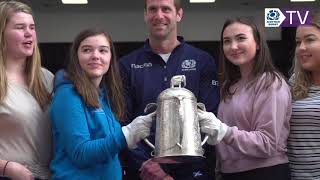 Calcutta Cup makes 53 stops around Scotland  Shetland [upl. by Getter]