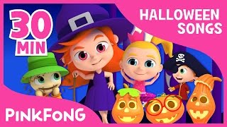 The Best Songs of Halloween   Compilation  PINKFONG Songs for Children [upl. by Arraeis]