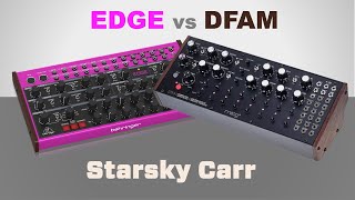 Behringer EDGE vs Moog DFAM Are they the same [upl. by Annekahs333]