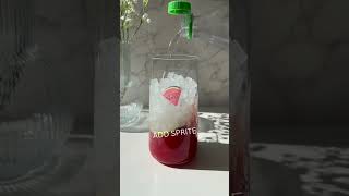 🍉Watermelon quotmojitoquot recipe nonalcoholic [upl. by Arikaahs283]