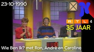 RTL4  Wie Ben Ik 23101990 [upl. by Nyrrek]