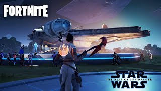 Fortnite Star Wars The Rise Of Skywalker Event Live From Risky Reals with JJ Abrams [upl. by Atokad711]