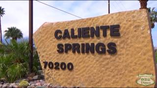 Caliente Springs RV Resort Desert Hot Springs California CA  CampgroundViewscom [upl. by Eimmis]