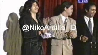 Nike Ardilla BASF Awards Best Selling Album 1990 RCTI [upl. by Enirahtak]