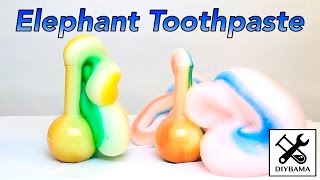 Funny Elephant Toothpaste Chemical Reaction [upl. by Cherey896]