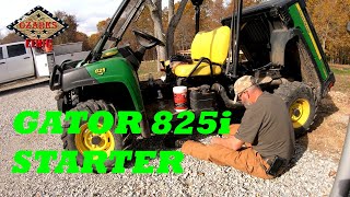 John Deere Gator Starter Repair [upl. by Alya572]