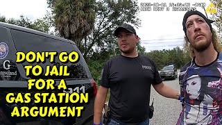 Gas Station Argument Leads to Arrest for Battery  Groveland Florida  October 11 2023 [upl. by Shaff]