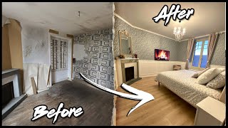 TIMELAPSE 1 AN DE RÉNOVATION  CETTE MAISON ABANDONNÉE REVIENT À LA VIE [upl. by Dena160]