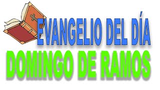 ✝️ DOMINGO DE RAMOS  Ciclo C 🔥 Evangelio del Día 10 de ABRIL [upl. by Nyad791]