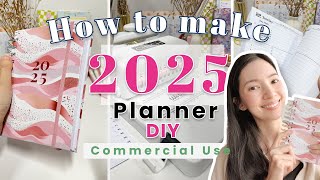 DIY 2025 Planner  Tutorial [upl. by Shaeffer]