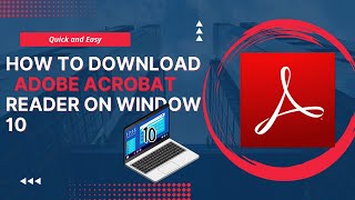 How to Download amp Install Adobe Acrobat Reader for free on Windows 10 or 11Step By Step Guide 2023 [upl. by Vashtee]