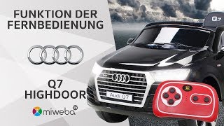 🔧 Fernbedienung ANLERNEN 🛠️  Audi Q7 Highdoor 🚗  GermanDeusch [upl. by Melodie]