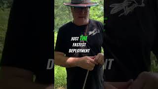 Master Ridgeline Setup No Knots Just Speed bushcraftskills [upl. by Jamel]