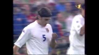 MIGLIORI DIFENSORI  Nesta e Cannavaro EURO 2000 [upl. by Enilrahc]