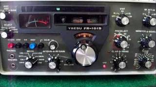 Radio Australia Yaesu FR101S [upl. by Schaefer]