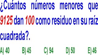 PROPIEDADES DE LA RAÍZ CUADRADA  PROBLEMA RESUELTO  ADMISIÓN A LA UNIVERSIDAD [upl. by Siri]