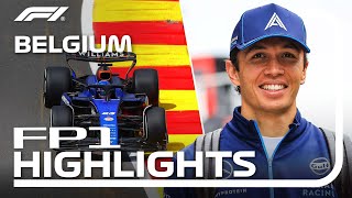 FP1 Highlights  2024 Belgian Grand Prix [upl. by Lohse]