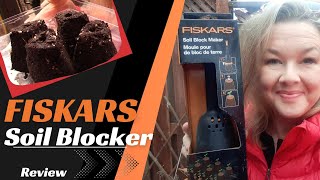 The Ultimate Fiskars Soil Blocker Review fiskars [upl. by Ametaf108]