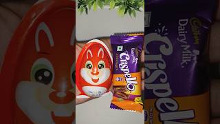 Crispello Chocolate 🍫  kinder Joy  Gems Popsicle shorts youtubeshorts [upl. by Ingalls637]