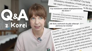 Plany dzieci i przyjazd Dziadków Odpowiadam na Wasze pytania QampA z Korei [upl. by Haneen]