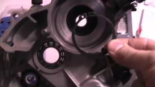 Vespa Motor Zusammenbau Part 1 How to assemble a Vespa motor Part 1 [upl. by Ahsaela]