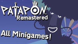 Patapon Remastered  All Minigames [upl. by Gabriellia798]