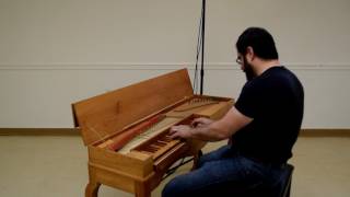 Zuckermann doublefretted clavichord by David Calhoun [upl. by Nivrae]