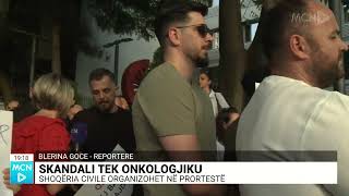 Protestë për skandalin te Onkologjiku Të mos reagosh sot si të presësh radhën për të vdekur [upl. by Assenaj325]