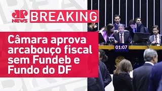 Congresso aprova novo arcabouço fiscal e substitui ao teto de gastos  BREAKING NEWS [upl. by Ardnoel]