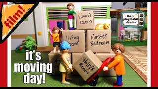 🍄Its moving day But Liam and Holly have HUGE FIGHT over their bedrooms 😡 The Playmobil Diaries [upl. by Jozef]