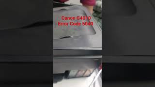 Canon G4010 5040 Error Code adf error problem solve [upl. by Imhskal]