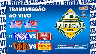 CAMPEONATO BREVENSE DE FUTSAL  AO VIVO  CASC X ESTEVÃO GOMES  CASTANHEIRA X BREGAFÓ [upl. by Edelsten]