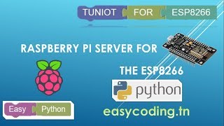 NodeMcu ESP8266 Tutorial B18  Raspberry Pi Server for the ESP8266 [upl. by Nehgem]