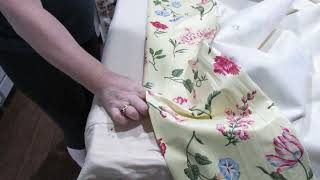 Basic Lined Curtains  Professional Tips and Tutorial [upl. by Germano]