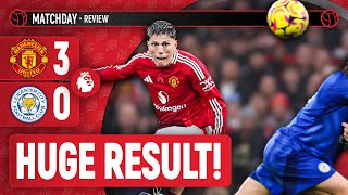 Ruud Remains UNDEFEATED Manchester United vs Leicester City LIVE Match Review  Premier League [upl. by Wymore]