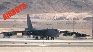 Nellis AFB Takeoffs  Red Flag 221 [upl. by Urion37]