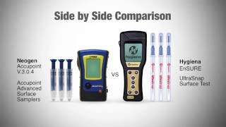 Side by Side Comparison Neogen Accupoint Advanced and Hygiena EnSURE [upl. by Siubhan]