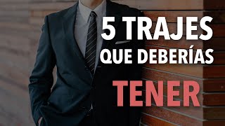 5 TRAJES que todo hombre DEBE tener [upl. by Dawna233]