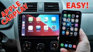 HOW TO INSTALL APPLE CARPLAYANDROID AUTO ON YOUR ANDROID HEAD UNIT [upl. by Mastrianni]