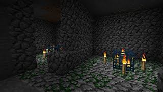 MINECRAFT BETA DOUBLE MOB SPAWNER [upl. by Aliekat]