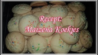 Recept Maizena koekjes Priyaswereld [upl. by Ahtis336]