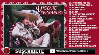 VICENTE FERNÁNDEZ MIX 🔊 20 Corridos Y Rancheras Perronas [upl. by Assylem]