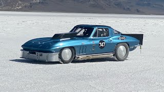 Wayne Yurtin Bonneville 2024 Record Setting Run 223490 mph record w228 avg mph over mile 5 [upl. by Bluhm]