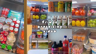 ✨Satisfying fridge organizing and restocking videos 🧊🍨 ASMR satisfying 🎙️ tiktok compilations [upl. by Feenah368]